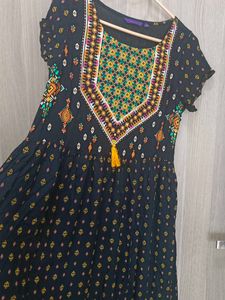 Boho Print Midi Dress