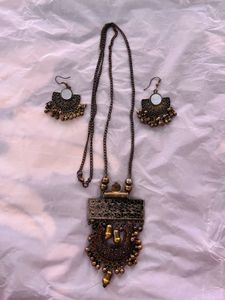 Boho Necklace &amp; Earring Set