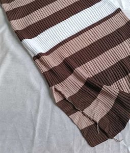 Ribbed Bodycon Midi Dress