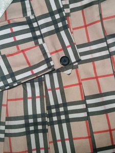 Plaid Mini Skirt