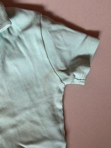 Zara Pista Crop T-shirt