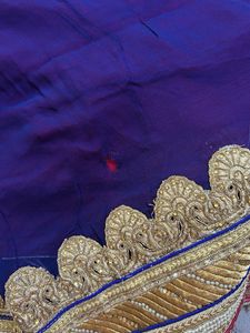 Elegant Pink &amp; blue Saree