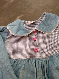 Cute Girls Top Denim