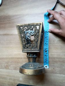 Vintage Italian Ornate Candle Holder With The Top
