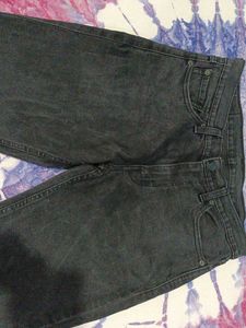 Dark Gray Denim Jeans