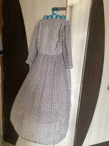 Floral Pleated Dress
