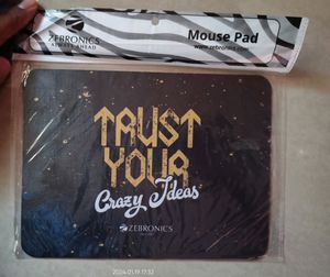 Mouse Pad ZEBRONICS