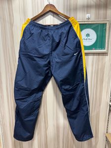 Nike Vintage Y2K Navy Yellow Training Jogger