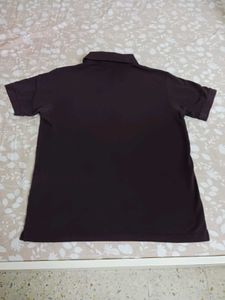 AJIO Burgundy Canterbury Polo Shirt - Size M