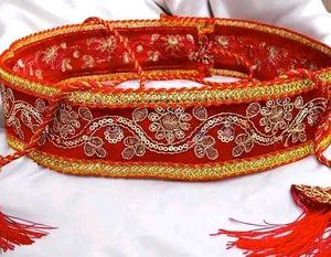 Red & Gold Kamarbandh