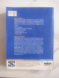 Saraswati Computer Science With C++ Class 11