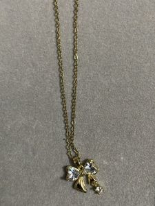 Bow Anti Tarnish Necklace