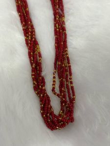 Red Beaded Necklace