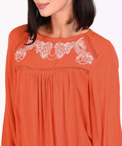 Cute Rust Colour Tunic From Marks And Spencer