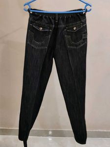 Black Denim Pants