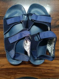Blue Adjustable Sandals