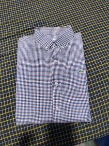 Lacoste Gingham Button-Down Shirt