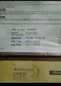 Lotus Gold &amp; Diamond Facial Kit