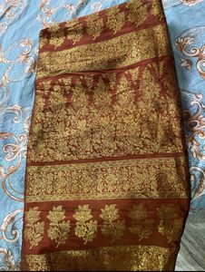 Brown Saree