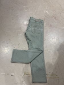 Octave Khaki Colour Tight Fit Jeans