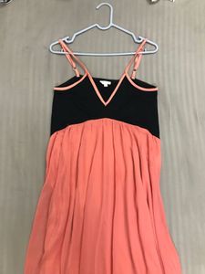 Coral Maxi Dress Fits S/M