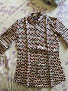 Urban Stitch Patterned Shirt