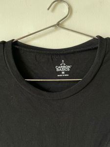 Black Cropped T-Shirt