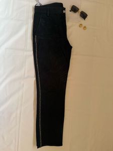 H&amp;M Studded Cigarette Pants