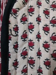 Reversible Quilted Jaipuri cotton jacket