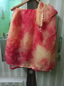 Red &amp; Yellow Saree