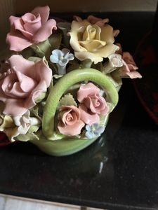 Big Sale💯Flower Porcelain Basket