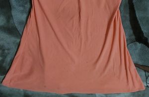 GORGEOUS TRENDY PEACH MINI SHAPE DRESS!!!!