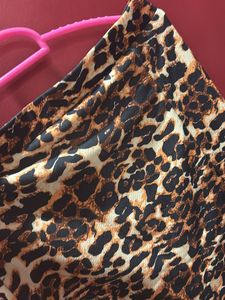Cheetah Print Mini Skirt