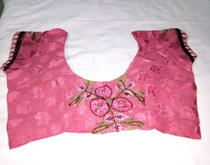 beautiful pink saree 🌺💖make offer✨