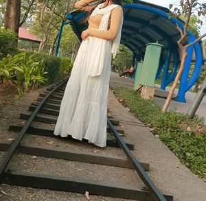 Ethnic Wear Long Skirt With Dupatta