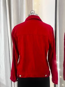 Red Denim Jacket