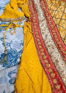 Designer Kurti Frock Style Double Palla
