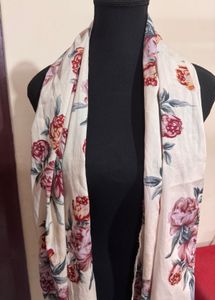 Floral Print Scarf