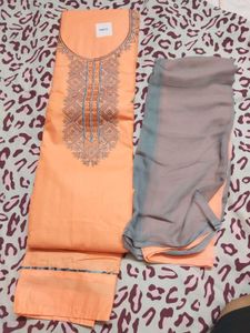 Embroidered Kurta meterial Set