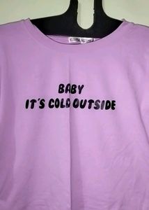 Lavender Crop Top