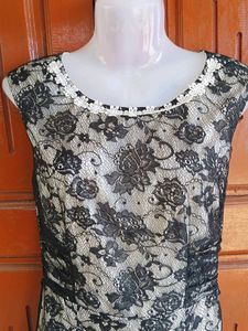Net Dress Mango