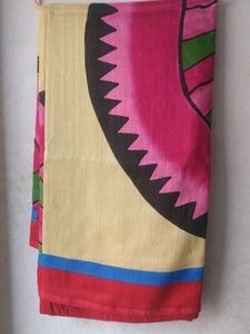 Colorful Printed Saree