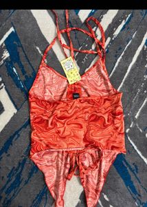 Retro Swirl Halter Top
