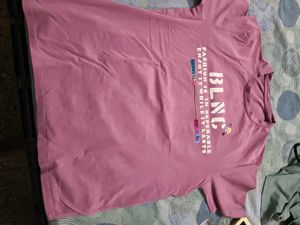 Men's Beautiful Printed Pink T Shirt In L 40 Size