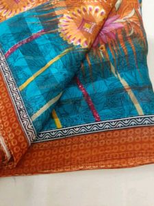 85)New Multi Colour Beautiful Saree