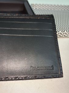 Blackberrys Stylish Leather Black Wallet