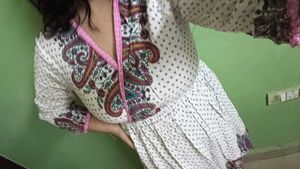 Boho Paisley Print Kurti/dress