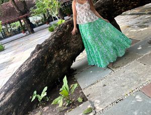 Floral Print Skirt