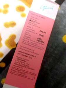Anaaya Perfect Pout Berry Lip Balm