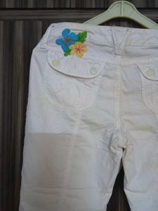 Floral Capri Pants